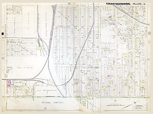 1889 Chattanooga Plat Maps