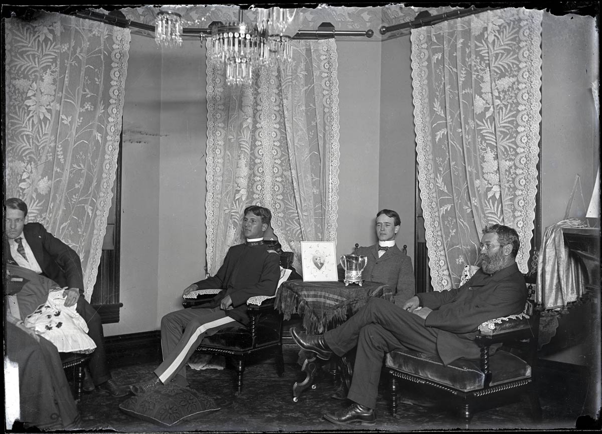 704 East 3rd Street from a glass-plate negative
