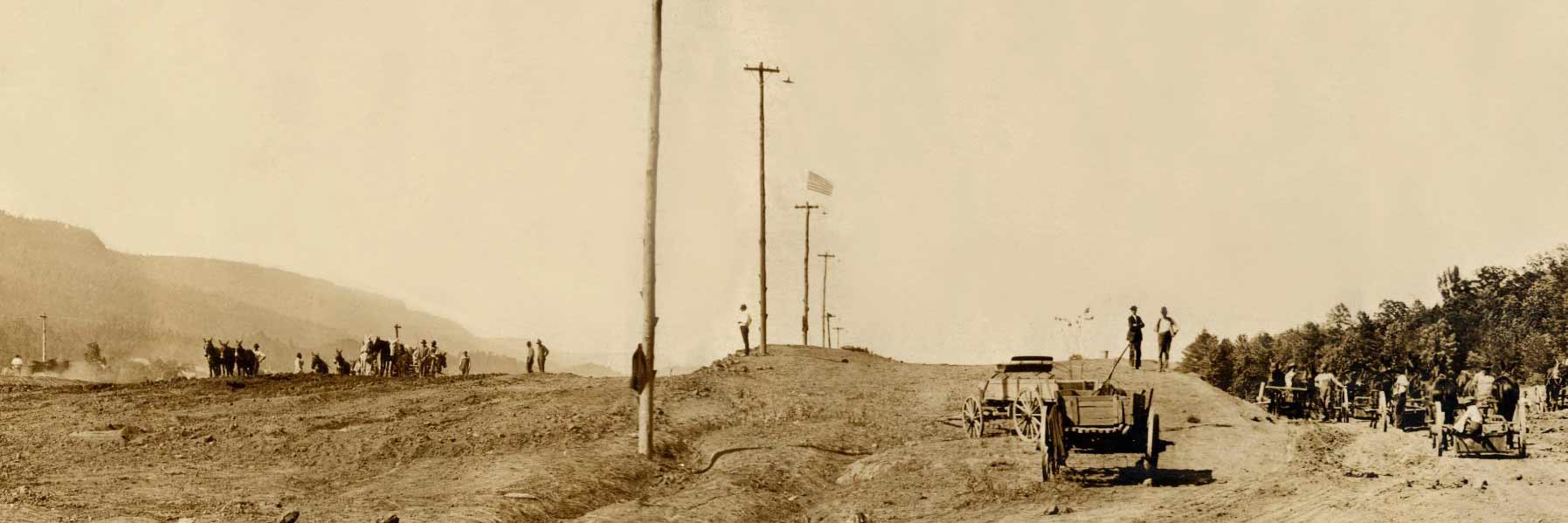 View Signal Mountain Road Under Construction