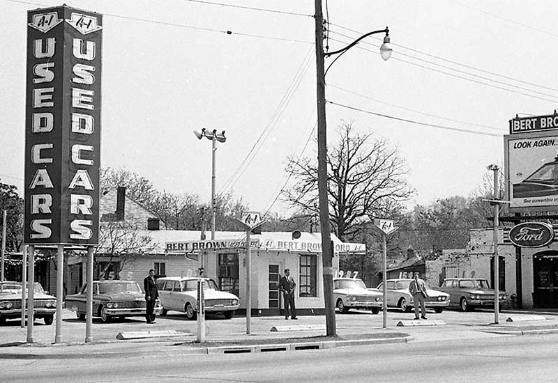 Bert Brown Motors 1960