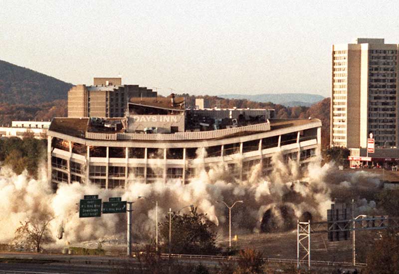 Chattanooga's First Implosion